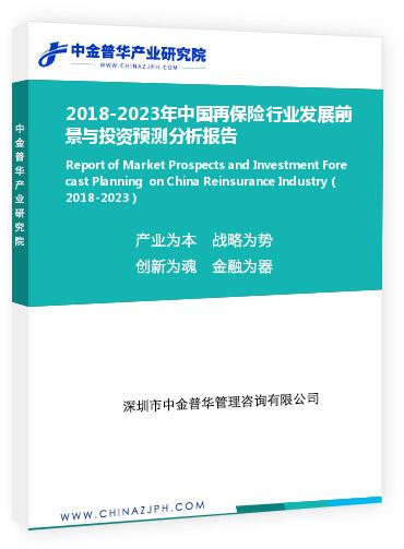 2018-2023年中國(guó)再保險(xiǎn)行業(yè)發(fā)展前景與投資預(yù)測(cè)分析報(bào)告